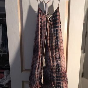 Multi colored dress long